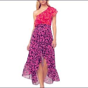 MISA Los Angeles one shoulder Carina Dress